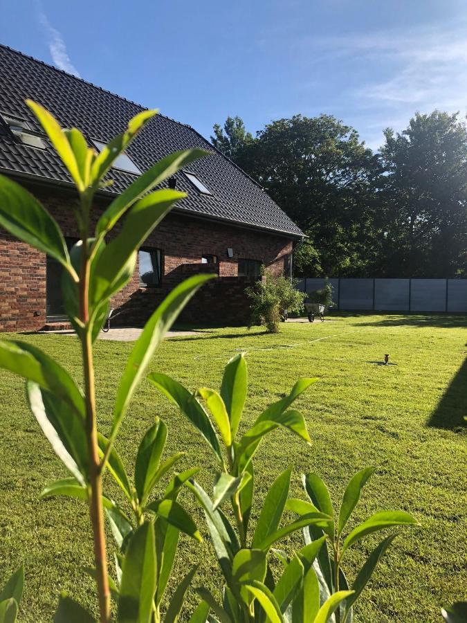 Moderne Ferienwohnung In Nordseenaehe Mildstedt Esterno foto